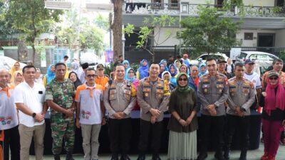 Kapolres Metro Jakarta Pusat Gelar Bakti Polri Presisi Jum’at Curhat Bersama Warga