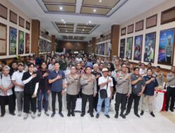 Sambut HUT Bhayangkara Ke-78, Polda Metro Jaya Gelar Silaturahmi Bersama Insan Pers