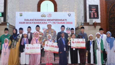Menjelang HUT  Bhayangkara Ke-78, Polda Metro Jaya Gelar Lomba Da’i Cilik 
