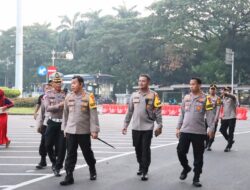 1.347 Personil Polri Terjunkan Serta Amankan Aksi Bela Palestina di Kedubes AS
