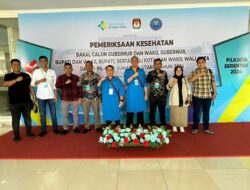 Pemeriksaan Kesehatan Pasangan Calon Bupati Padang Lawas di Rumah Sakit Adam Malik Medan