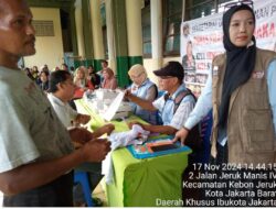 TUNAS PRABOWO 08 : Baksos Pemeriksaan Kacamata Gratis di Kebon Jeruk Sukses Digelar
