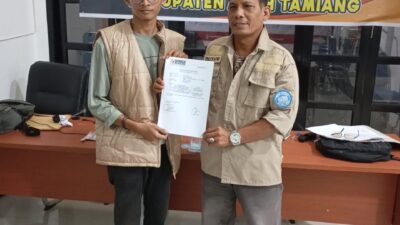 Lembaga Pemantau Pemilu (LPP) Suara Rakyat, Laporkan KIP Aceh Tamiang ke Panwaslih