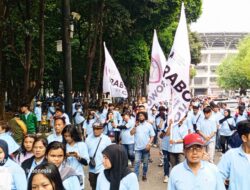 Relawan Setyoko Mengikuti Acara Deklarasi GSN di GBK Jakarta 