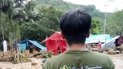 Relawan HEJO SOLIHIN GP CENTER :  Membantu Korban Bencana Alam di Sukabumi