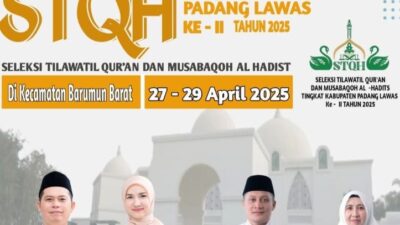 Bupati dan Wakil Padang Lawas : Mengajak Seluruh Masyarakat untuk Mensukseskan STQH Tahun 2025