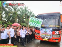 Bupati Padang Lawas : Memberangkatkan Jama’ah Calon Haji Kabupaten Padang Lawas ke Kota Medan