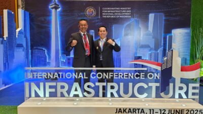 Bupati Padang Lawas (PMA) Menghadiri Acara Internasional Conference On Infrastructure di Jakarta 