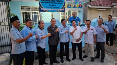 Kunker DPN Partai PADI, Burlian Syafei : Bangga dengan Spontanitas DPP Lampung