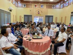 COFFEE MORNING BERSAMA WARTAWAN, KAPOLRES OKU SELATAN