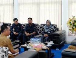 WAKIL BUPATI OKU SELATAN TERIMA AUDIENSI BAWASLU BAHAS PEMBENTUKAN SAKA ADHYASTA PEMILU
