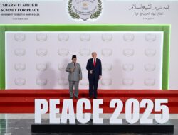 Trump ke Prabowo di Penandatanganan Perdamaian Gaza: Luar Biasa, Kerja Bagus!