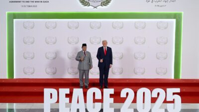 Trump ke Prabowo di Penandatanganan Perdamaian Gaza: Luar Biasa, Kerja Bagus!
