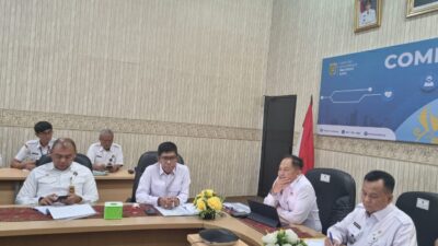 Burlian Syafei Bersama Staf Ahli Kemenko Polkam Melaksanakan Kegiatan Monitoring Program Prioritas Nasional 