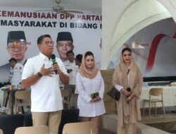Wamentan Sudaryono Sapa Warga di Pengobatan Gratis Layanan Kemanusiaan DPP Partai Gerindra