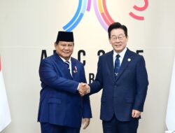 Tingkat Kepuasan Publik Capai 80%, Presiden Korsel : Puji Keberhasilan Prabowo 