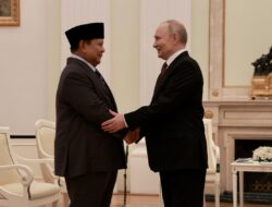 Pertemuan Putin di Moskow, Prabowo Bahas Penguatan Perdagangan RI-Rusia