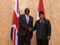 Prabowo Disambut Wakil Perdana Menteri Inggris, David Lammy di Lancaster House