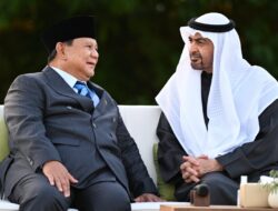 Kunjungan Lanjutkan Lawatan ke UEA, Prabowo Temui Presiden MBZ Bahas Penguatan Investasi