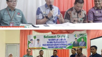 KEMENKES LAKUKAN VERIFIKASI LAPANGAN UNTUK IZIN LAYANAN DIALISIS DI RSUD SIBUHUAN