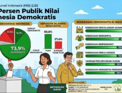 Survei LSI: 73,9 Persen Publik Nilai Indonesia Demokratis