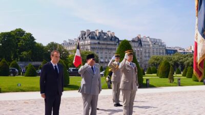 Presiden Prabowo Tiba di Les Invalides, Disambut Upacara Kehormatan Kenegaraan Prancis