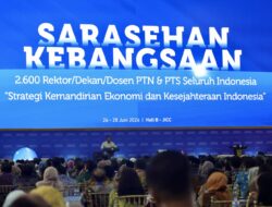Di Depan Ribuan Guru Besar, Prabowo Ingatkan Pentingnya Kerja Sama Antar-Elite demi Kebangkitan Bangsa