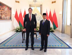 Terima Kunjungan Kehormatan Menlu Belarus: Menlu Sugiono Bahas Persiapan Jelang Kunjungan Kenegaraan Presiden Belarus ke Indonesia