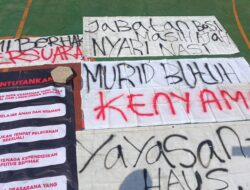Siswa-siswi dan Alumni Yayasan Perguruan Ksatrya Lima Satu Gelar Aksi Demo, Sampaikan Sejumlah Aspirasi