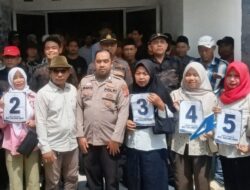 Pemilihan Nomor Urut Calon BPD Desa Tanjung Pakis Karawang Sedang Berlangsung