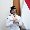 Di HUT ke-81 RI, Celina Olivia Bangga dan Terharu Bawa Baki Merah Putih di Hadapan Prabowo