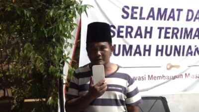 Dulu Beratapkan Terpal, Kini Punya Hunian Layak, Syahrur: Terima Kasih Pak Prabowo