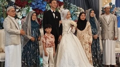 Penuh Khidmat, Pernikahan Nur Fatimah Hakimah dengan Sayogi Firdaus Baraqbah Digelar di Jakarta