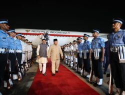 Presiden Prabowo Tiba di New Delhi, Siap Perkuat Peran Indonesia di KTT ke-18 BRICS