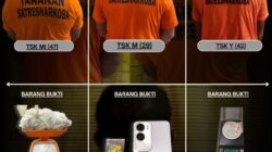 Komitmen Berantas Narkoba, Polres Binjai Amankan Tiga Pengedar Sabu, Ekstasi dan Ganja