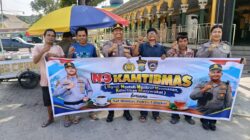 PERERAT SILATURAHMI, SATBINMAS POLRES LANGKAT GELAR PROGRAM N3 KAMTIBMAS DI STABAT