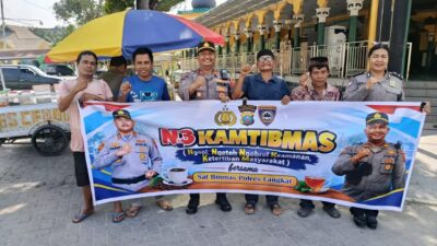 PERERAT SILATURAHMI, SATBINMAS POLRES LANGKAT GELAR PROGRAM N3 KAMTIBMAS DI STABAT